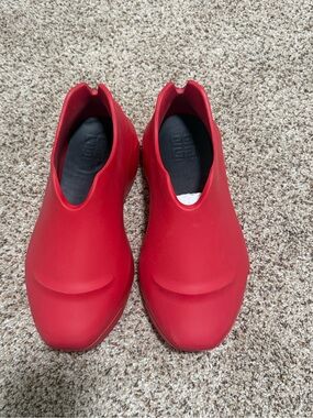 Givenchy Red Slip-On Men's Sneakers